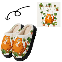 Pantoufles d'intérieur et d'extérieur personnalisables ODM/OEM, chaudes, en peluche, confortables, légères et antidérapantes pour la maison et le quotidien