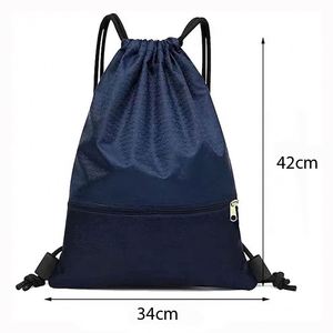 Promotional 600D 420D 210D Polyester Drawstring <b>Bags</b> With Custom Logo Sports Gym Backpack Pull <b>String</b> Backpacks Cinch Tote <b>Bag</b> - Product Image 6