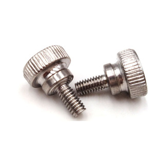 Venta Directa de Fábrica de Tornillos de Cabeza Alta Moleteados de Acero al Carbono Galvanizado GB834, Tornillos de Cabeza Escalonada, Tornillos para Cajas de Ordenador - Product Image 3