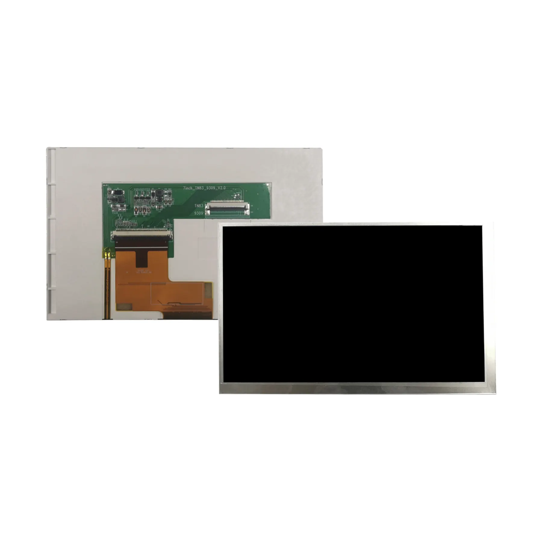 उच्च-गुणवत्ता Innolux प्रतिस्थापन एलसीडी स्क्रीन कस्टम एलसीडी पैनलों 800x480 आईपीएस डिस्प्ले 7 इंच TFT एलसीडी मॉड्यूल