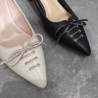 Chaussures en cuir véritable à talons hauts pour femme, chaussures de loisirs élégantes, décontractées, mode dame, printemps,