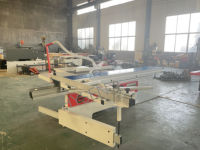 Scie à panneaux horizontale de haute précision HYSEN, outil de travail du bois durable, pour couper les panneaux en bois, PVC, composites, meubles