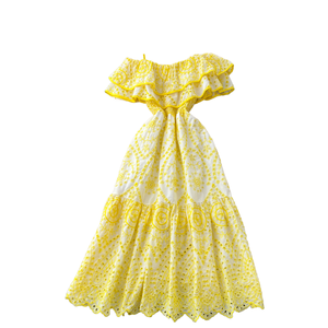 Vestido Midi con Estampado Floral Vintage Personalizable 4922 para Damas, Venta al por Mayor, Elegante y Estiloso, Vestido Casual para Playa o Resort - Product Image 1