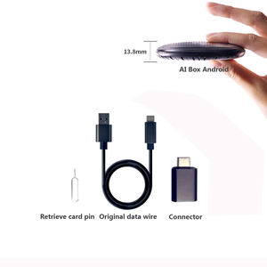 GPS integrato Wifi BT un inserto SIM Card Wireless Carplay Adapter Smart Portable android 10 Box Car play Ai Box - Product Image 3