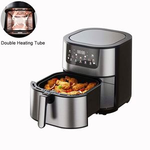Friteuse à air numérique multifonctionnelle 2025 de 15 L avec déshydrateur et four à convection à écran tactile - Product Image 4