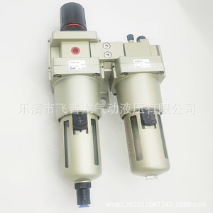 ชุดกรองลม SMC รุ่น AC5010 10D แบบสองชิ้น พร้อมตัวแยกน้ำมันและน้ำ สำหรับระบบลม - Product Image 3