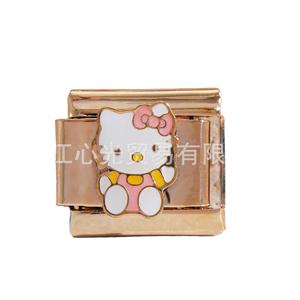 Cartoon Modular <b>Bracelet</b> Zinc Alloy Detachable Charm <b>Beads</b> Unisex Jewelry Gift - Product Image 3