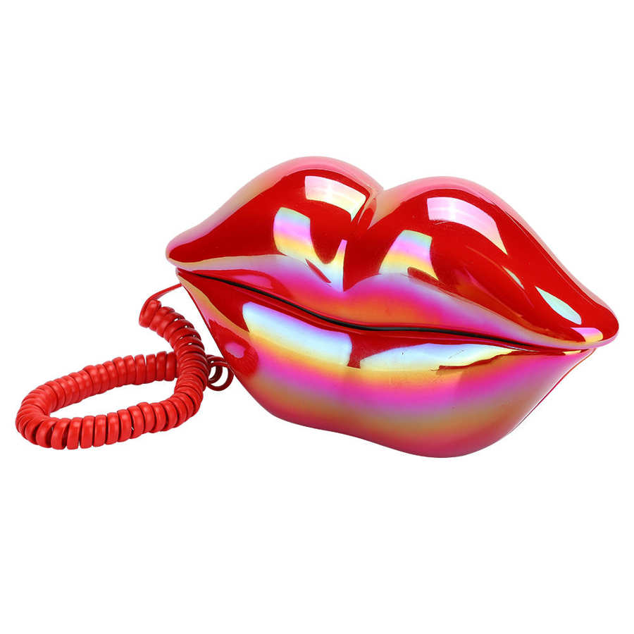 Telefono con Labbra Rosa, Telefono con Labbra, Telefoni Fissi Wx