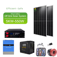 Jingsun Kit sistem surya lengkap, Kit sistem energi surya lengkap off Grid 5kW 6KW 8KW 10KW