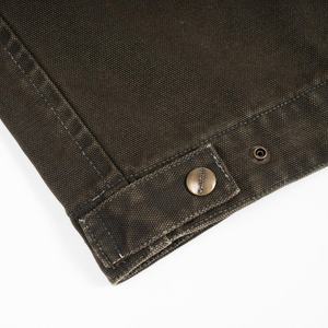 Veste bomber surdimensionnée brodée d'hiver personnalisée par le fabricant, vêtements de travail pour hommes, fermeture éclair, adaptée à la tendance décontractée Y2K - Product Image 4