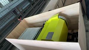 HQSJ-15A 15kw taş kesme makinası tel testere blok kare kesme mermer granit 500mm Max kalınlığı temel bileşen - Product Image 3