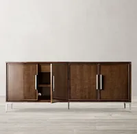Sassanid OEM nouveauté mobilier de salon contemporain panneau Benoit ensemble de buffet 4 portes