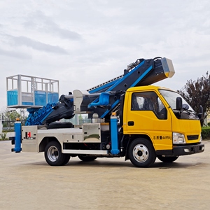 Nuovo Veicolo Aereo Diesel JIUHE con Braccio Diritto per Lavori in Altezza, <span class=keywords><strong>Camion</strong></span> per Operazioni ad Alta Quota 12m/16m/20m/25m/28m/32m/38m/45m/55m con <span class=keywords><strong>Cestello</strong></span> di Sollevamento - Product Image 3