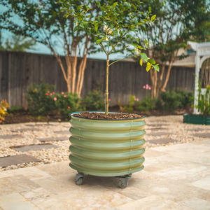 Zincato metallo ferro esterno <span class=keywords><strong>giardino</strong></span> ovale rialzato letto da <span class=keywords><strong>giardino</strong></span> fioriere vasi per <span class=keywords><strong>giardino</strong></span> esterno fioriera letto Kit - Product Image 1