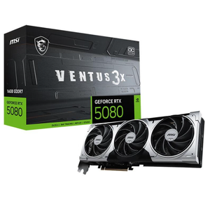 สำหรับ GeForce RTX 5080 16G Ventus 3X OC PLUS การ์ดจอเล่นเกม256Bit GDDR7ใหม่ราคาขายส่งสำหรับเดสก์ท็อป DP พัดลมส่งออก MXM - Product Image 1
