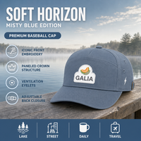 Gorra de Béisbol Bordada Personalizada de 5 Paneles con Logotipo 3D, Visera Curva, para Marcas de Ropa, Minoristas y Compradores Mayoristas