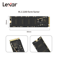 SSD Lexar M.2 256GB Hard Drive 512G 2280 NVMe LNM620 Internal Solid State Drive 1TB 2TB Hard Disk untuk Laptop PC