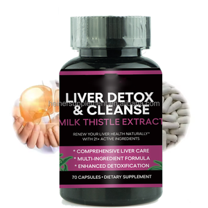 Ausreson Detox capsule vegane Private Label clorofilla capsule di integratori complessi Detox Vegan capsule - Product Image 2
