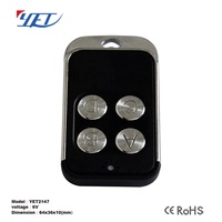 YET2147 Porte de Garage RF Code d'apprentissage 433.92Mhz 4 Boutons Télécommande sans fil Transmetteur Commutateur AUTO Gate