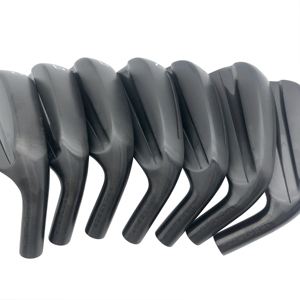<strong>Set</strong> of <strong>Golf</strong> Iron Right Handed <strong>Golf</strong> <strong>Clubs</strong> Stainless Steel Black Irons for Right Hand Users #4-P Forged Iron Heads - Product Image 4