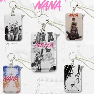<span class=keywords><strong>Nana</strong></span> พวงกุญแจบัตรโลหะอะนิเมะสายคล้องคอสำหรับคีย์บัตรประชาชนโทรศัพท์มือถือที่ยึดป้ายห้อย DIY เชือกสายคล้องคอเครื่องประดับ - Product Image 1