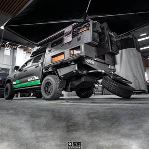 <span class=keywords><strong>Camper</strong></span> con <span class=keywords><strong>Cama</strong></span> Plegable y Comedor Integrado |   Compatible con Tacoma, Ranger, Hilux (1800-1900mm) - Product Image 6