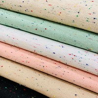 Tissu en toile tissée à pois colorés, 100 % acrylique de haute qualité, résistant à l'abrasion, idéal pour les sacs de voyage – Le best-seller des influenceurs