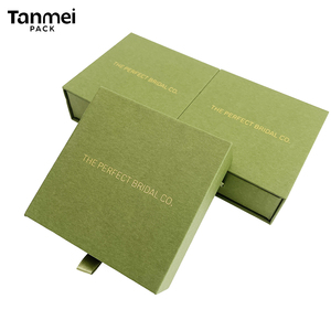 Eco Friendly Personalized Jewelry Packaging <b>Box</b> Cardboard Paper Drawer <b>Gift</b> <b>Box</b> for Ring Necklace <b>Earring</b> Bracelet - Product Image 4