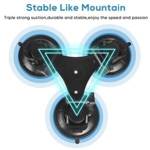 Có Thể Điều Chỉnh Mini Starlink Xe Núi <span class=keywords><strong>Adapter</strong></span> Với Màu Đen Kim Loại <span class=keywords><strong>Tripod</strong></span> Set Cho Cửa Sổ Xe Hút Cup Núi - Product Image 2