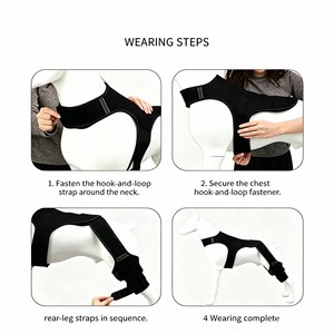 Orthopedic Dog Knee Brace Rear Leg Support <b>Harness</b> Pets with Hip <b>Harness</b> Leg Support for Walking Dog Back Knee Brace Adjustable - Product Image 4