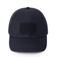 Gorra de béisbol de alta calidad de fábrica, con logo personalizado, ajustable, con peluche mágico, sin logo.