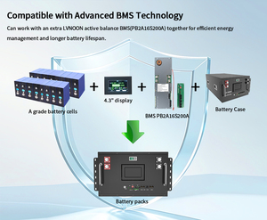 Комплект корпуса для сборки аккумуляторной батареи LiFePO4 16S 48В/51.2В, 15 кВт, 280Ач, 304Ач, 314Ач, без BMS и дисплея, со склада в ЕС - Product Image 6