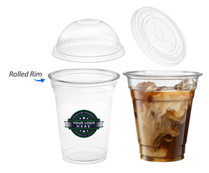 Vasos Desechables <span class=keywords><strong>de</strong></span> Plástico PET Fuling para Frappuccinos, Scones, Mocha, Lattes, Café Helado, Frappes - Product Image 2