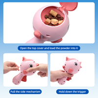Nouveau lanceur de friandises pour chat en plastique, jouet interactif 2-en-1 à infrarouge, rechargeable électriquement, pour l'entraînement et le jeu.