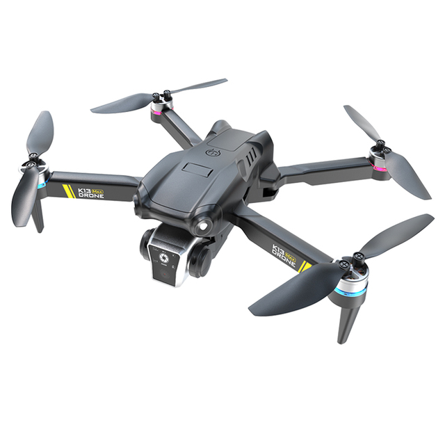 K13 Max Screen Control RC Foldable Quadcopter Drone WIFI FPV Wide Angle HD Dual Camera Video Photography Mini Drone