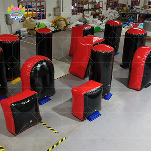 Nouvelle conception de zone de combat gonflable en PVC <span class=keywords><strong>NERF</strong></span> Wars, bunkers de paintball pour accessoires de tir en plein air - Product Image 6