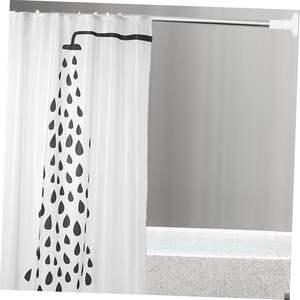 <span class=keywords><strong>Tringle</strong></span> à <span class=keywords><strong>rideau</strong></span> <span class=keywords><strong>de</strong></span> douche longue tension Installation facile moderne télescopique en acier inoxydable robuste aucun perçage requis pour la <span class=keywords><strong>salle</strong></span> <span class=keywords><strong>de</strong></span> <span class=keywords><strong>bain</strong></span> - Product Image 5