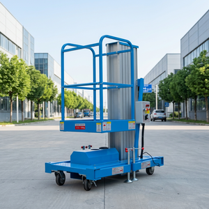 Elevador Manual de Aluminio KCCL, Altura de Elevación de 5.7 m, Capacidad de Carga de 120-150 kg, Apilador Portátil con Manivela para Almacén - Product Image 2