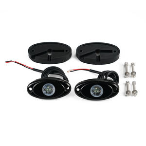 ชุดไฟ Led RGB แบบร็อค12พ็อด,ไฟ Led <span class=keywords><strong>ร็</strong></span><span class=keywords><strong>อค</strong></span>ควบคุมด้วยแอป15สีแบบ DIY ตั้งเวลาได้มีเพลงกระพริบภายในแสงไฟนีออน - Product Image 2