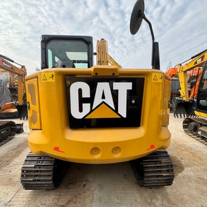 Excavatrice sur chenilles hydraulique d'occasion Caterpillar 7,5 tonnes CAT307.5, quasi neuve, d'origine japonaise, pour travaux de construction, 0,33 m - Product Image 4