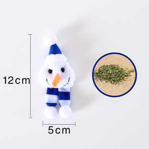 Navidad hombre mascota <span class=keywords><strong>Catnip</strong></span> cachorros de peluche juguetes para perros gatos Kit juguetes suaves para limpiar los dientes juego de juguetes de Navidad - Product Image 4