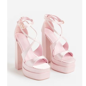 Sandales à talon carré pour femmes avec plateforme épaisse, à bride cheville, de qualité, décontractées, pour l'été, le quotidien et les soirées - Product Image 5