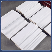 Plinthes murales en PVC blanc écologiques modernes, accessoires de revêtement de sol, coins arrondis pour tapis, pour hôtels et hôpitaux