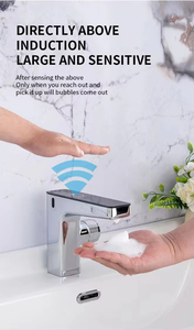 HLK 2 in 1 Led Digital Display TouchLess Bathroom <strong>Faucets</strong> Factory <strong>Supplier</strong> <strong>Basin</strong> <strong>Sensor</strong> Smart <strong>Faucet</strong> <strong>Automatic</strong> <strong>Faucets</strong> - Product Image 4