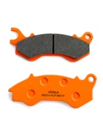Plaquettes de frein de moto en céramique résistantes aux hautes températures VA135 Avant Arrière Friction stable Sans bruit Faible production de poussière