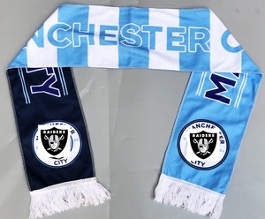 En Stock Bufanda de Algodón para Aficionados al Fútbol de <span class=keywords><strong>Roma</strong></span>, Manchester City, Real Madrid, París, Chelsea, Arsenal, Calentador de Cuello para Partidos de Fútbol - Product Image 6