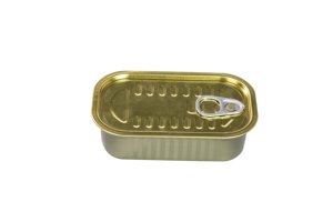Caviar Tin Empty Sauce Caviar Tuna Beef Meat Fish Tin Can With Easy Open Lid