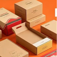 Individuell Bedruckte Papier-Verpackungsbox Recycelbare Faltbare Geschenkkartonage Angepasste Größe Geringe Mindestbestellmenge Produktverpackungsboxen