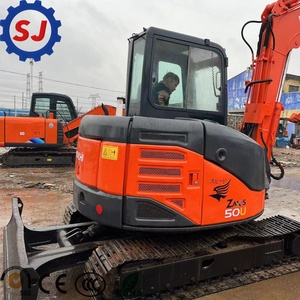 Japanese Brand <b>Small</b> 5 Ton Machine Hitachi ZX50U Used Excavator Best Price Sold for Low Working Hours - Product Image 2