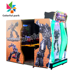 Máquina de Juego Arcade de Disparos con Temática de Transformers para Parques de Diversiones, Simulador de Disparos con Dos Pistolas y Pantalla HD, Máquina Operada con Monedas - Product Image 5